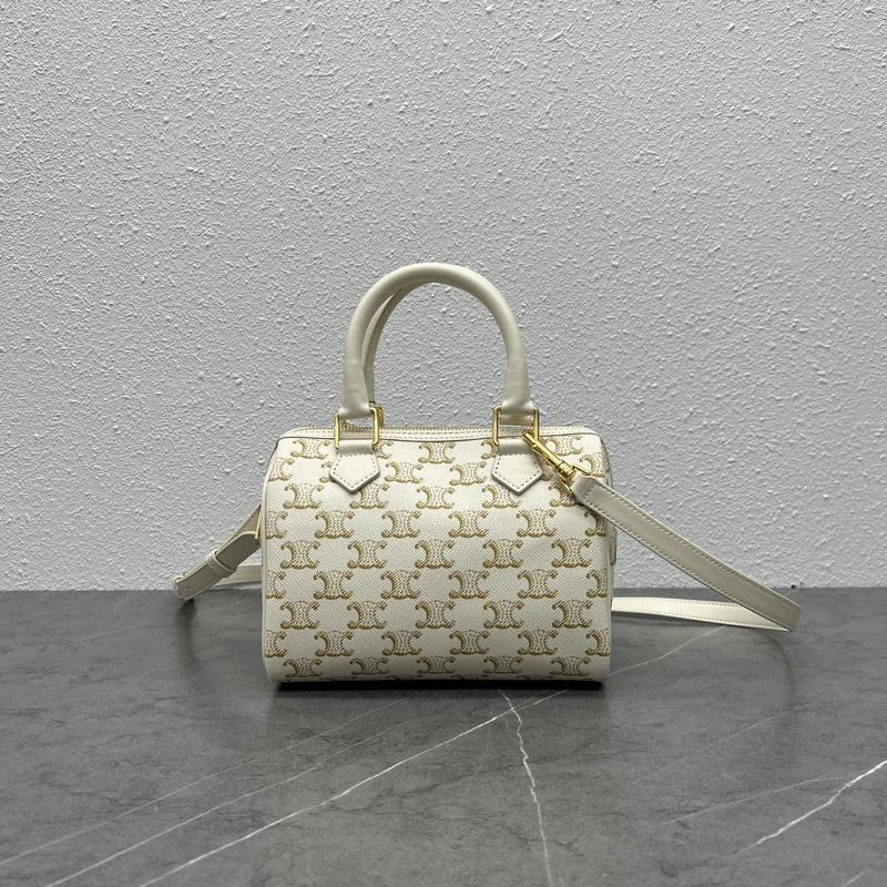Celine Shoulder Handbag 197582 white